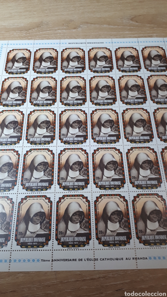 Sellos: PLIEGO SELLOS DE RWANDA - Foto 1