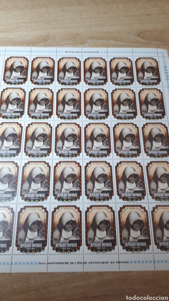 Sellos: PLIEGO SELLOS DE RWANDA - Foto 1