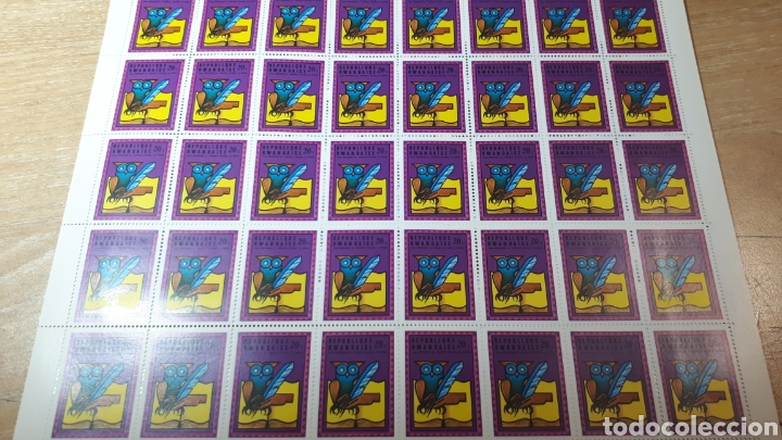Sellos: PLIEGO SELLOS DE RWANDA - Foto 1