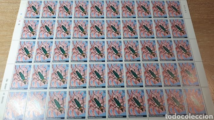 Sellos: PLIEGO SELLOS DE RWANDA - Foto 1