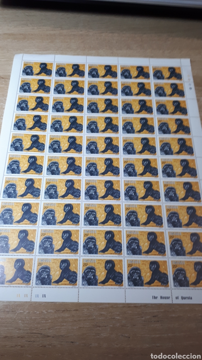 Sellos: PLIEGO SELLOS DE RWANDA - Foto 1
