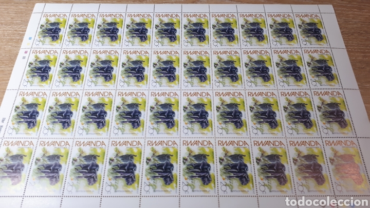 Sellos: PLIEGO SELLOS DE RWANDA - Foto 1