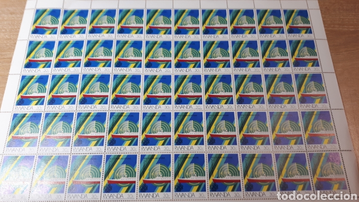 Sellos: PLIEGO SELLOS DE RWANDA - Foto 1