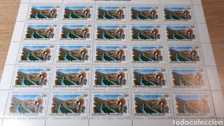 Sellos: PLIEGO SELLOS DE RWANDA - Foto 1