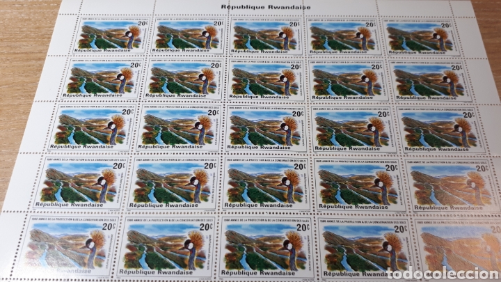 Sellos: PLIEGO SELLOS DE RWANDA - Foto 1