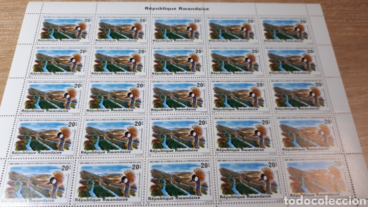 Sellos: PLIEGO SELLOS DE RWANDA - Foto 1