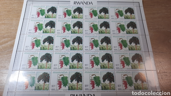 Sellos: PLIEGO SELLOS DE RWANDA - Foto 1