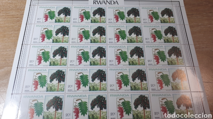 Sellos: PLIEGO SELLOS DE RWANDA - Foto 1