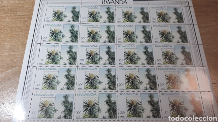 Sellos: PLIEGO SELLOS DE RWANDA - Foto 1