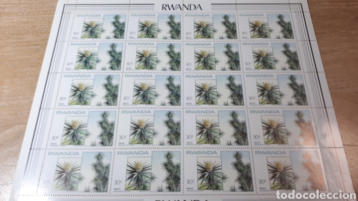 Sellos: PLIEGO SELLOS DE RWANDA - Foto 1