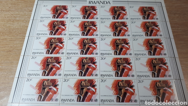Sellos: PLIEGO SELLOS DE RWANDA - Foto 1