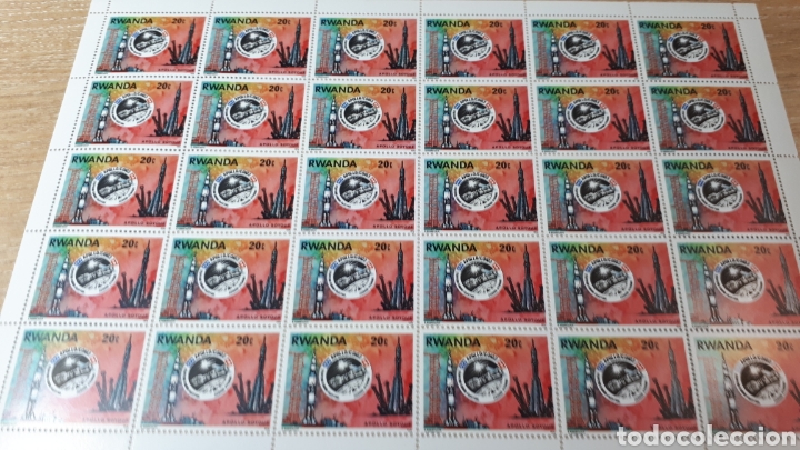 Sellos: PLIEGO SELLOS DE RWANDA - Foto 1