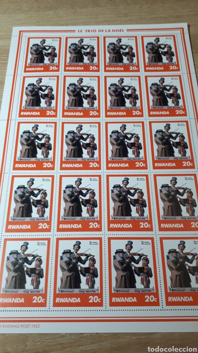 Sellos: PLIEGO SELLOS DE RWANDA - Foto 1