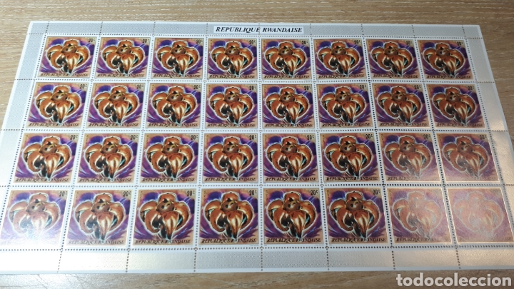 Sellos: PLIEGO SELLOS DE RWANDA - Foto 1