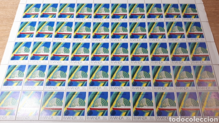 Sellos: PLIEGO SELLOS DE RWANDA - Foto 1