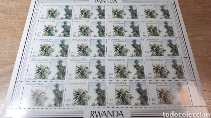 Sellos: PLIEGO SELLOS DE RWANDA - Foto 1