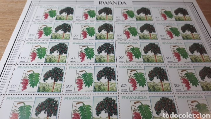 Sellos: PLIEGO SELLOS DE RWANDA - Foto 1