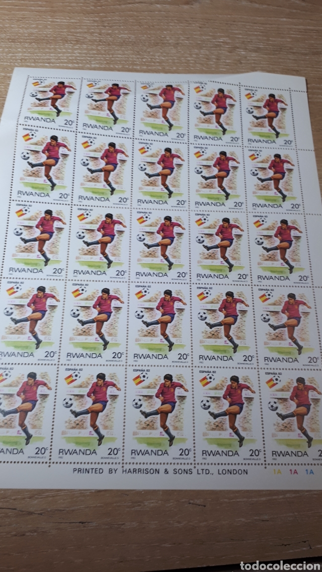 Sellos: PLIEGO SELLOS DE RWANDA - Foto 1
