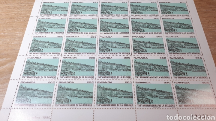 Sellos: PLIEGO SELLOS DE RWANDA - Foto 1