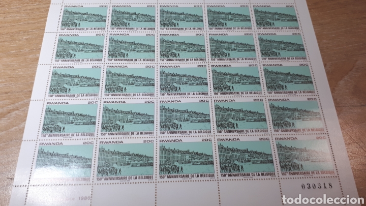 Sellos: PLIEGO SELLOS DE RWANDA - Foto 1