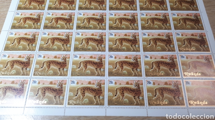 Sellos: PLIEGO SELLOS DE RWANDA - Foto 1
