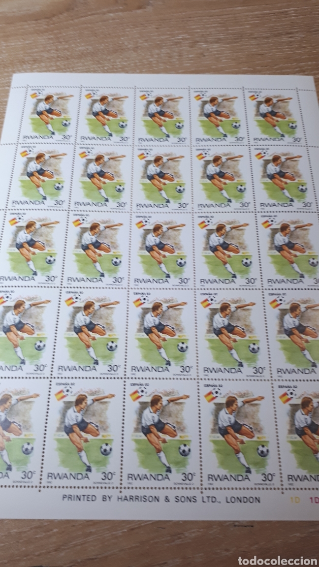 Sellos: PLIEGO SELLOS DE RWANDA - Foto 1