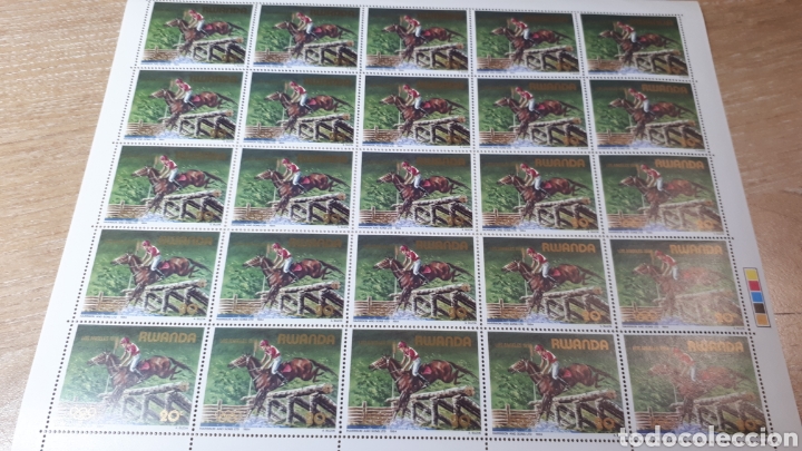Sellos: PLIEGO SELLOS DE RWANDA - Foto 1