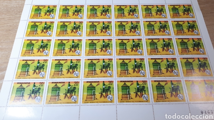 Sellos: PLIEGO SELLOS DE RWANDA - Foto 1