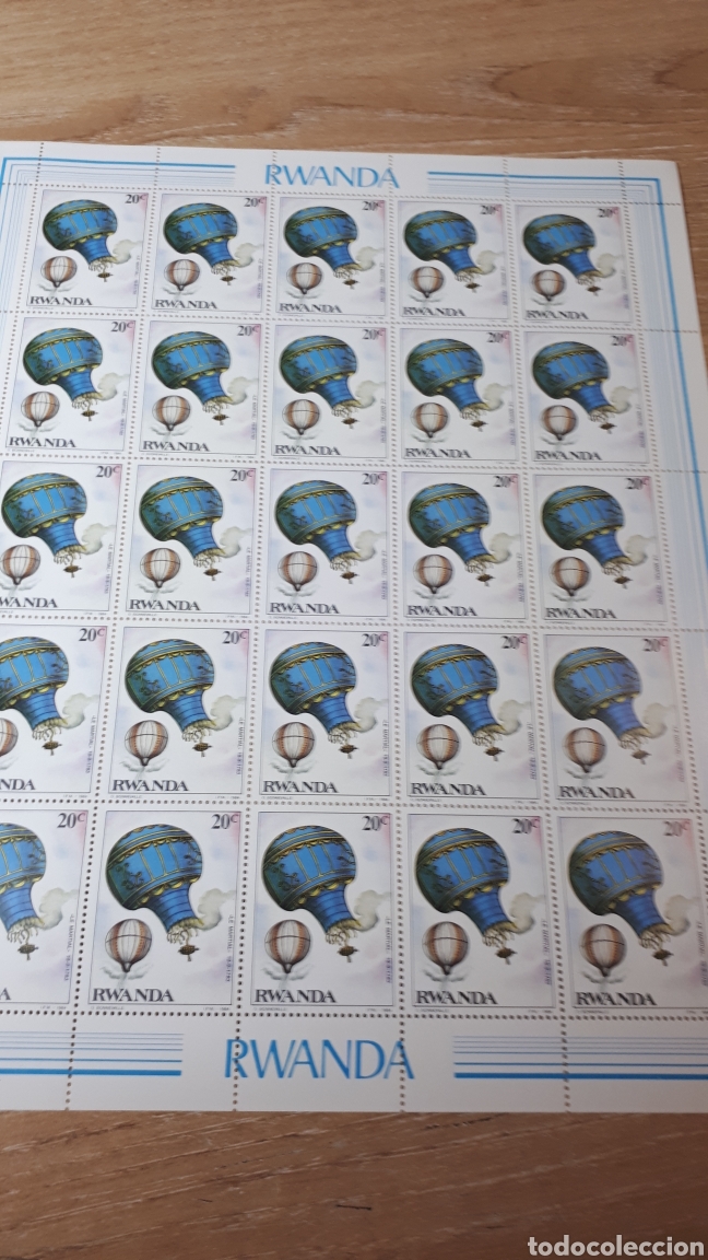 Sellos: PLIEGO SELLOS DE RWANDA - Foto 1
