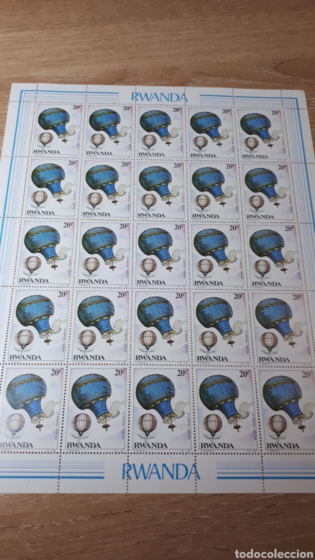 Sellos: PLIEGO SELLOS DE RWANDA - Foto 1