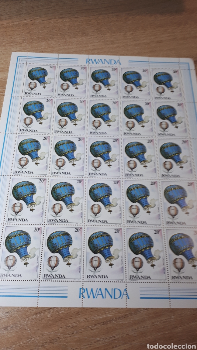 Sellos: PLIEGO SELLOS DE RWANDA - Foto 1