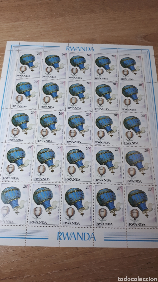 Sellos: PLIEGO SELLOS DE RWANDA - Foto 1