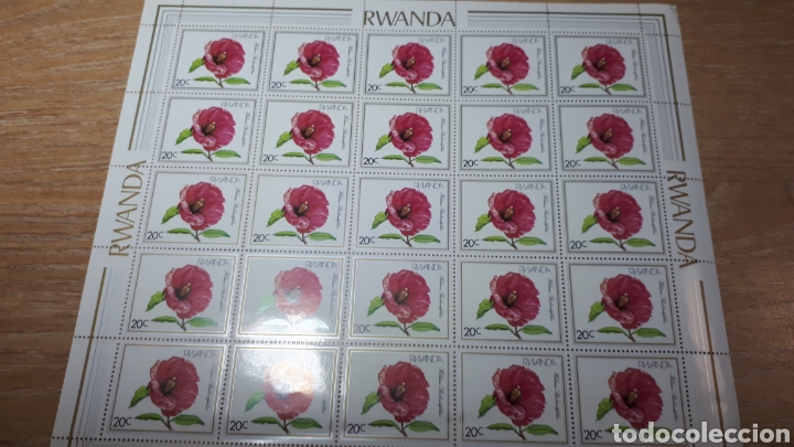 Sellos: PLIEGO SELLOS DE RWANDA - Foto 1