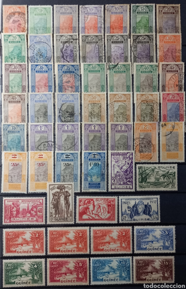 Sellos: Colecci&oacute;n de sellos de Guinea francesa - Foto 4