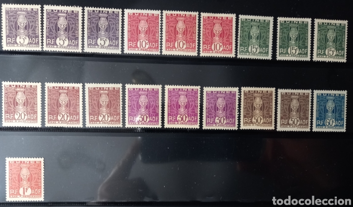 Sellos: Colecci&oacute;n de sellos de Guinea francesa - Foto 6