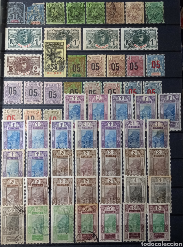 Sellos: Colecci&oacute;n de sellos de Guinea francesa - Foto 3