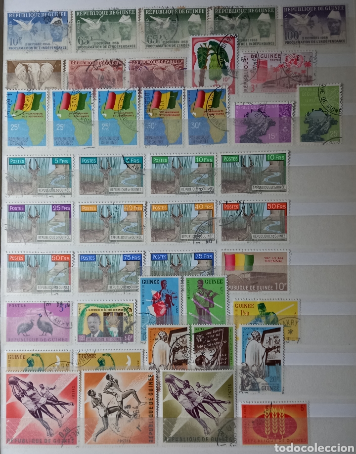 Sellos: Colecci&oacute;n de sellos de Guinea - Foto 1