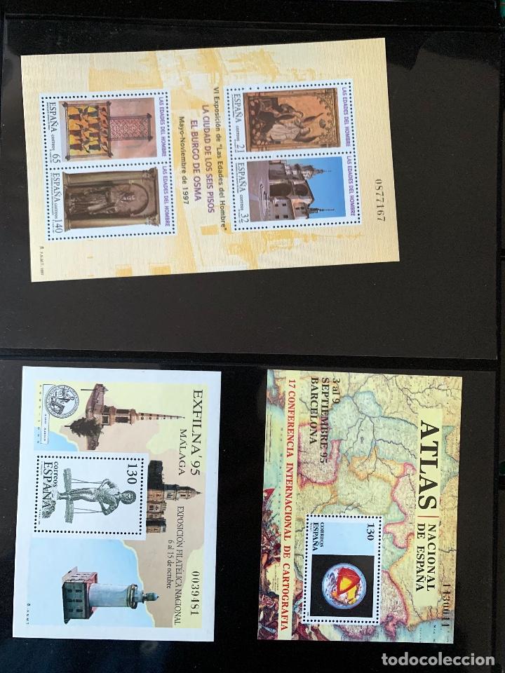Sellos: COLECCION HOJITAS 1975-2001. - Foto 4