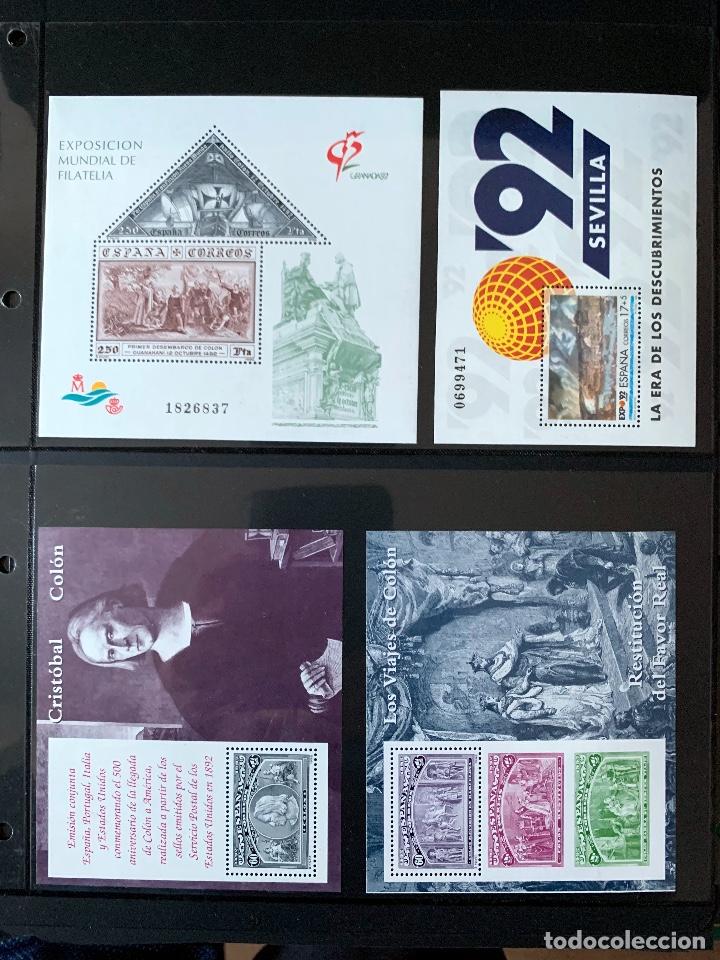 Sellos: COLECCION HOJITAS 1975-2001. - Foto 6