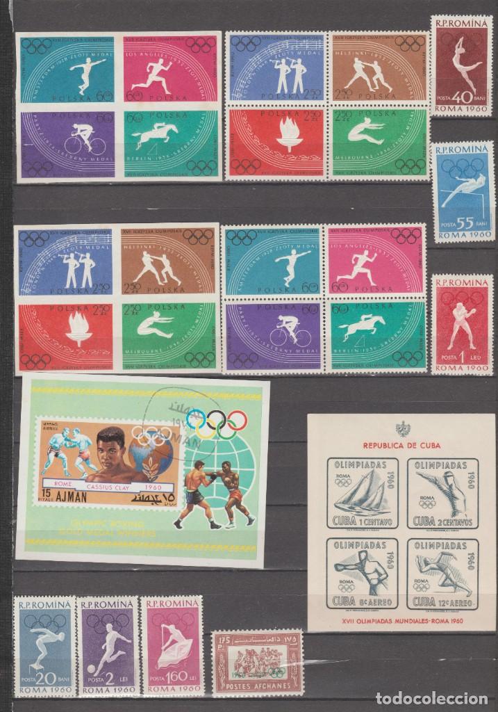 Sellos: LOTE ROMA 1960. - Foto 1