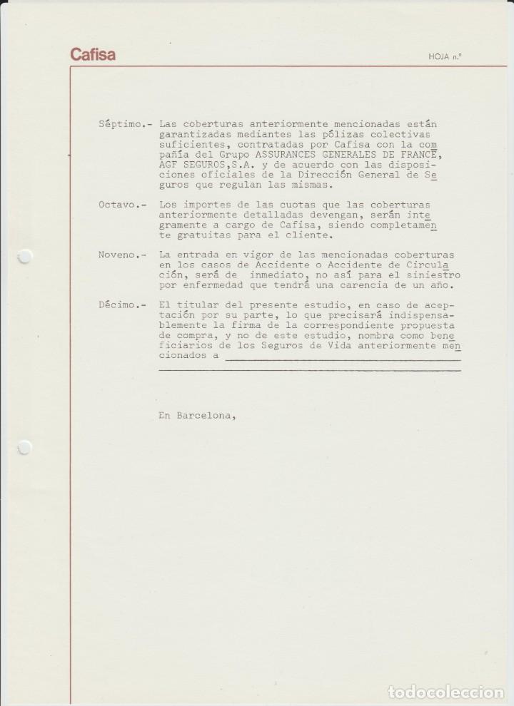 Sellos: DOCUMENTO FILATELICO CAFISA - Foto 4