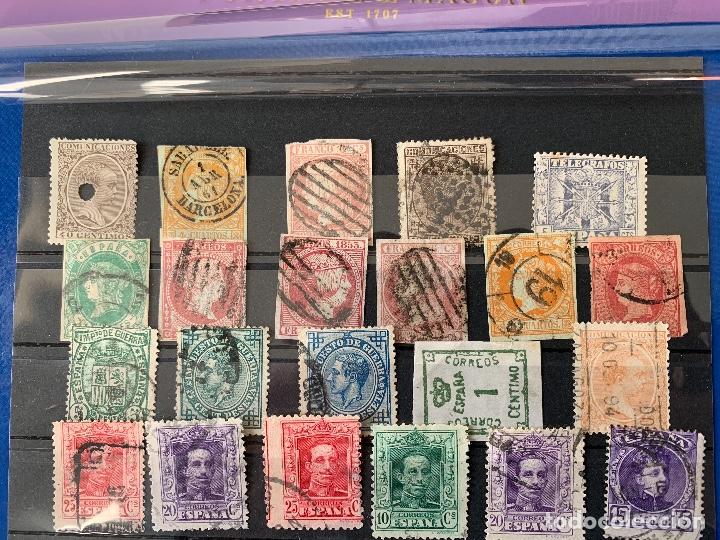 Sellos: ESPA&Ntilde;A. LOTE PRIMER CENTENARIO. - Foto 1