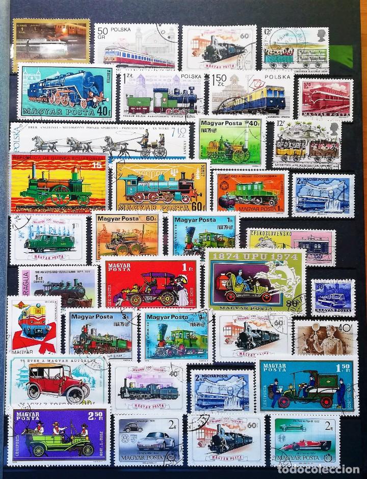Sellos: Colecci&oacute;n Tem&aacute;tica &hellip;Transporte y ferrocarril - Foto 3
