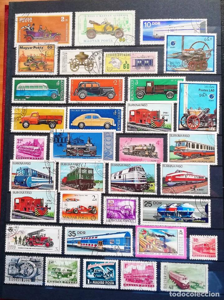 Sellos: Colecci&oacute;n Tem&aacute;tica &hellip;Transporte y ferrocarril - Foto 6