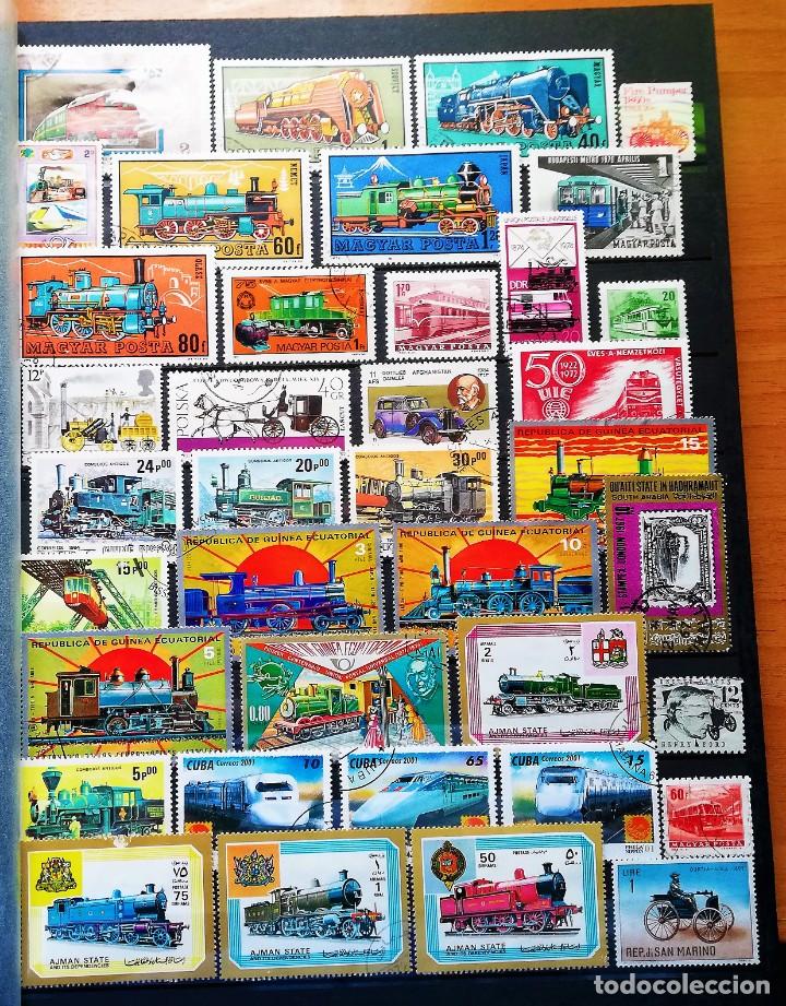 Sellos: Colecci&oacute;n Tem&aacute;tica &hellip;Transporte y ferrocarril - Foto 7