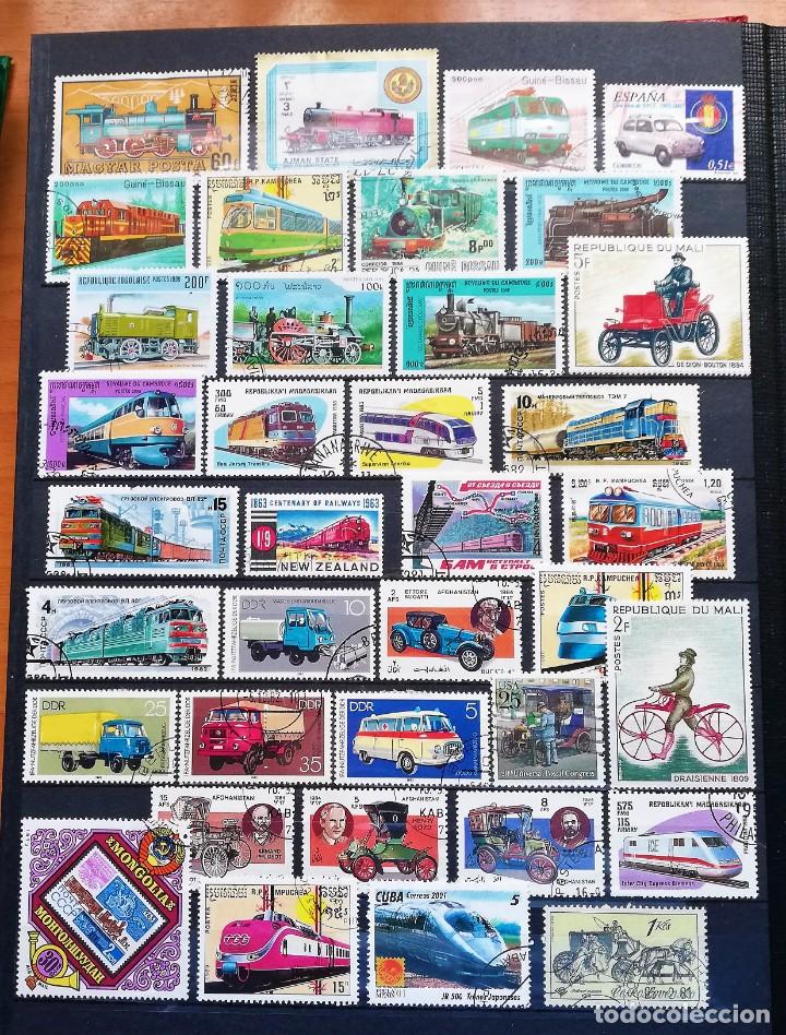 Sellos: Colecci&oacute;n Tem&aacute;tica &hellip;Transporte y ferrocarril - Foto 8