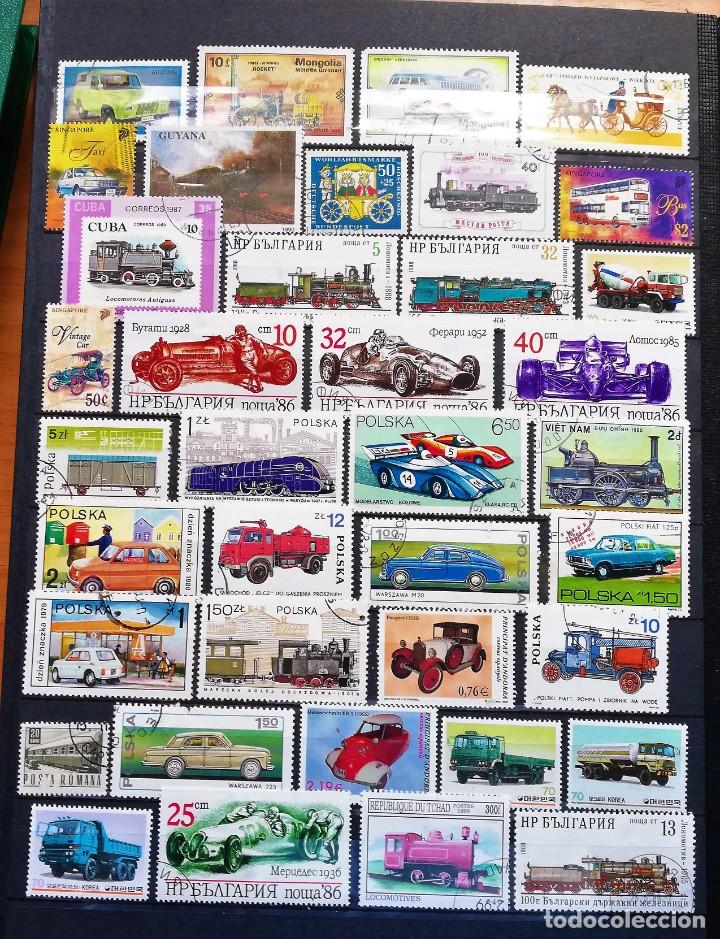 Sellos: Colecci&oacute;n Tem&aacute;tica &hellip;Transporte y ferrocarril - Foto 12