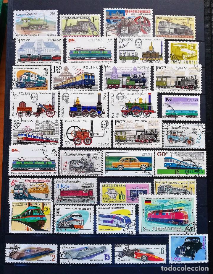 Sellos: Colecci&oacute;n Tem&aacute;tica &hellip;Transporte y ferrocarril - Foto 14