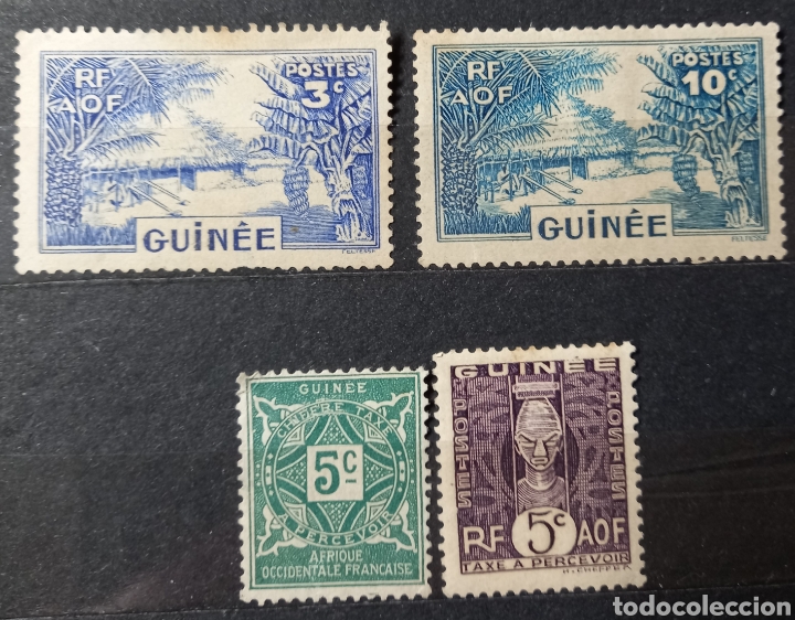 Sellos: Colecci&oacute;n de sellos de Guinea francesa - Foto 2