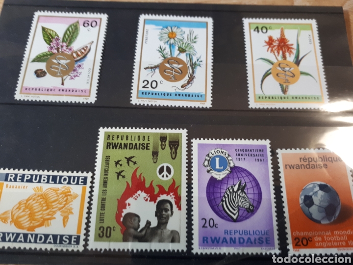 Sellos: SELLOS DE RWANDA Q14 - Foto 1